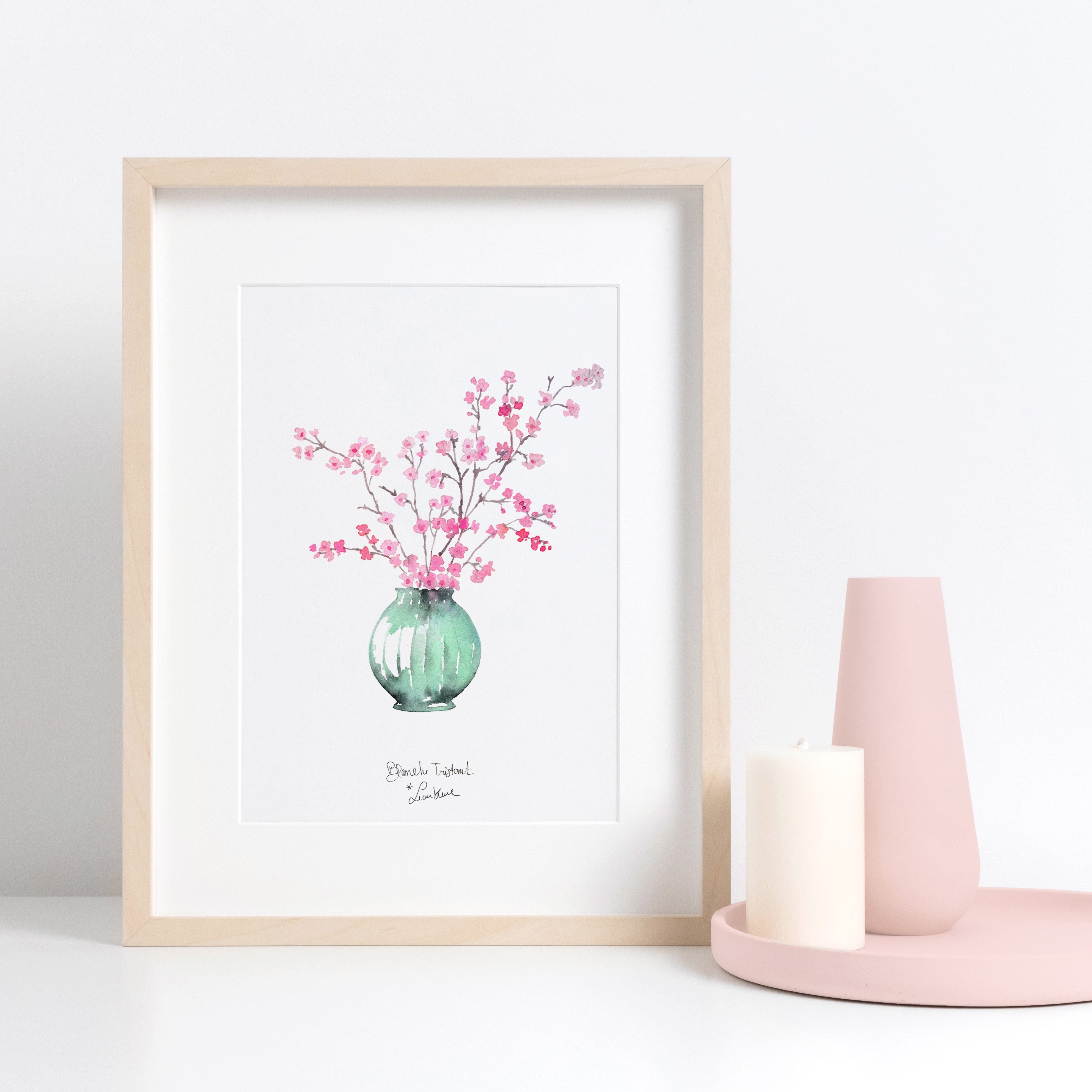 Affiche Vase sakura